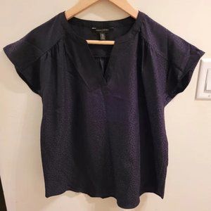 Banana Republic Flutter Sleeve Blouse XS